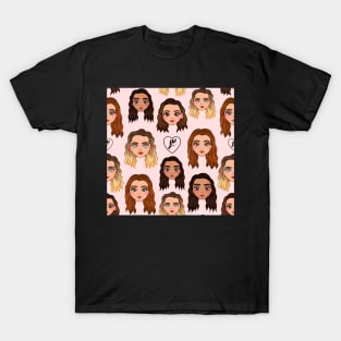 Chibi Pattern LM Touch T-Shirt